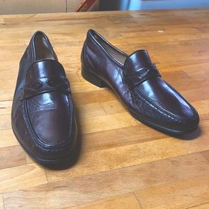 Ennesi Gold - Brown Handmade Leather Loafers